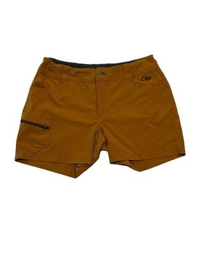 Outdoor Research Ferrosi Shorts Women SZ 8 Rust Hiking 5" Cargo Outdoors Camping